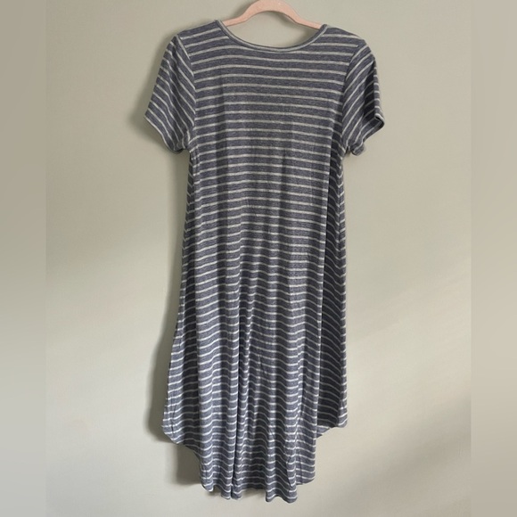 Striped Lularoe Carly Dress - Picture 6 of 9